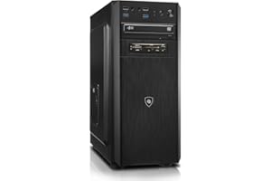 ‎MEMORY PC Memory PC Komplett-PC, AMD Ryzen 5 5600G 6X 3.90GHz, 16 GB DDR4, 256 GB SSD M.2 + 2TB HDD, Windows 11 Pro 64bit + DVD-Brenner + WLAN + BT Bundle