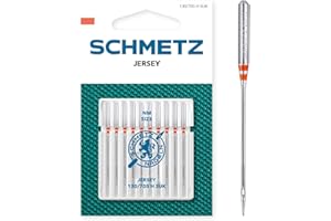 SCHMETZ | 10 Agujas para máquinas de coser | Jersey | 130/705 H SUK | Grosor 70/10