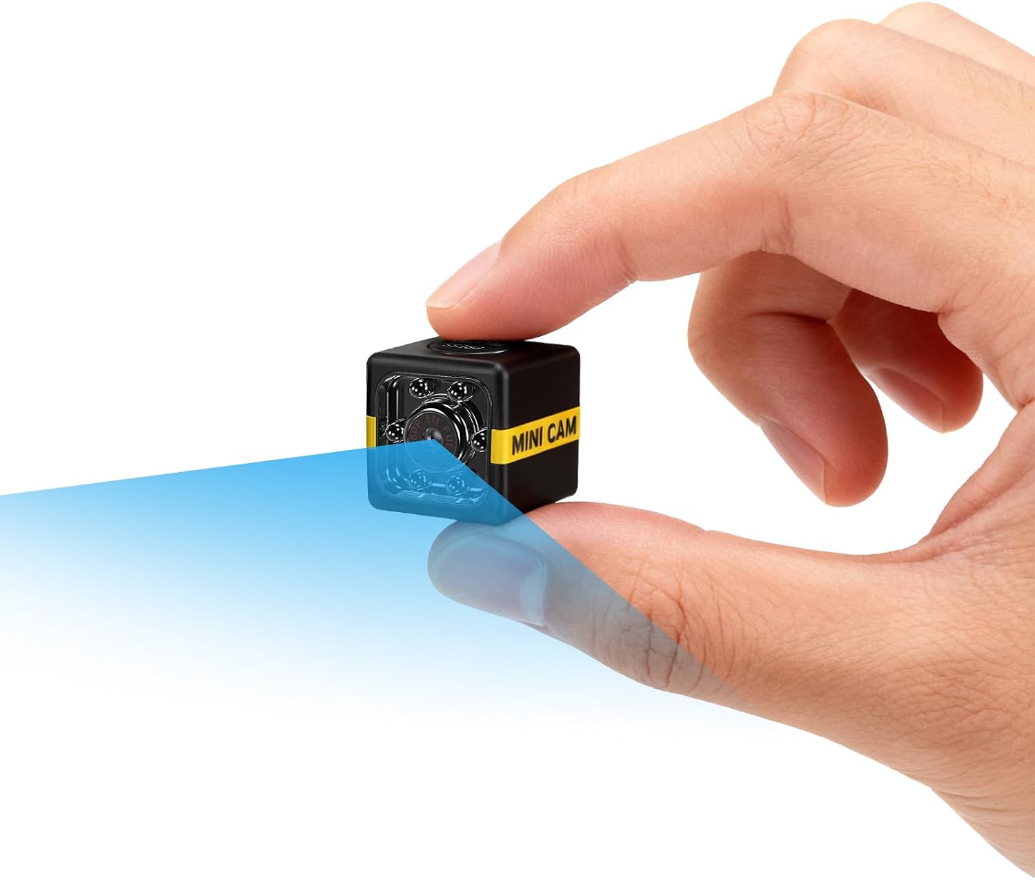 Mini Camara Espia, Cámara Oculta Camufladas Invisiable HD 1080P, Automática Visión Nocturna y Detección de Movimiento, Cargar Mientras graba,Graba en Bucle, Sin WiFi ni App, para Interiores/Exteriores