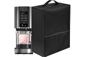 AIRMSA Couvercle Résistant à la Chaleur, Imperméable et Anti-poussière pour Sorbetière et Machine à Dessert Ninja Creami NC300EU, 2 en 1, Deluxe NC501EU