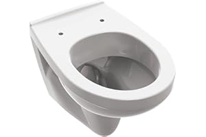 Gustavsberg (aus dem Hause Villeroy und Boch) Wand-WC Festival, 7F601001, Tiefspüler, mit Schnellmontage, Weiß, 56213 3