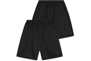 CityComfort - Turnhalle Shorts für Jungen & Mädchen, Unisex Sporthose, Kurze Hosen für Kinder & Jugendliche, Sporthose Jungen Kurz & Mädchengrößen für Laufen, Fußball, Sportunterricht & Aktivitäten