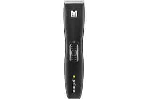 MOSER PROFILINE Moser Prima Animal Clipper - avec ou sans fil, avec moteur DC silencieux, noir