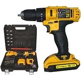 Metal Motor Darbeli 24 Watt 32 Par&ccedil;a Kızaklı 2 &Ccedil;ift Bataryalı &Ouml;zel &Ccedil;antalı Şarjlı Matkap...
