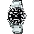 Casio for Men Analog MTP-V001D-1BUDF Stainless Steel Watch, multi, dress