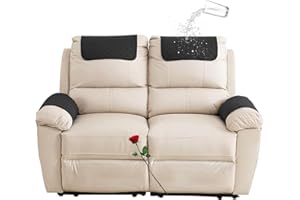 FAIRUO Funda para reposacabezas para muebles，Antideslizante Cubierta del Brazo sofá, silla reclinable Brazo protector，cabeza funda protectora de sofá，Fundas de sillón Cubiertas de protección ( Color : 10 , S