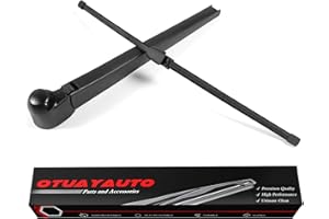 OTUAYAUTO Heckscheibenwischer kompatibel mit Caddy 04-15, T5 03-15, Scheibenwischer Hinten Wischerarm mit Wischerblätter, Länge: 410mm