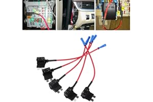 KEENSO Adaptateur de fusible de voiture 12 V pour fusible à lame APM Mini ATM