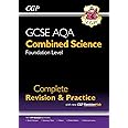 GCSE Combined Science AQA Foundation Complete Revision & Practice w/ Online Ed, Videos & Quizzes (CGP GCSE Combined Science 9-1 Revision) (CGP AQA GCSE Combined Science)