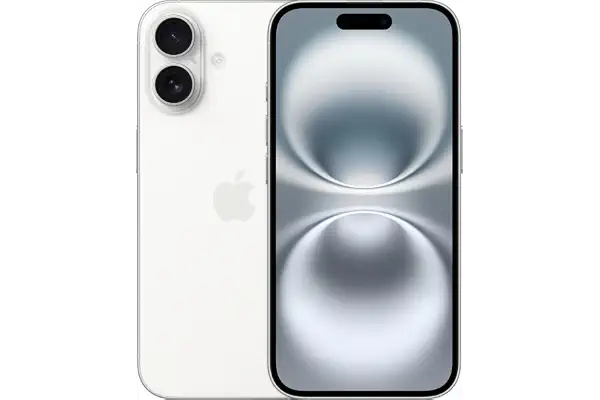 Apple iPhone 16, 128GB, Blanco (Reacondicionado)