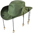 Bristol Novelty BH657 Aussie Outback Hat with Corks, One Size Halloween Halloween