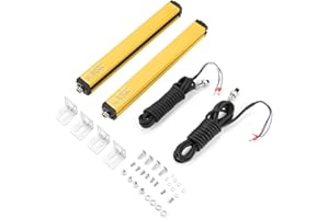 KEENSO Sensore di griglie luminose di sicurezza, BEM0640-30NB Grate di sicurezza Barriera fotoelettrica Interruttore di sicurezza per barriere fotoelettriche di sicurezza 24VDC