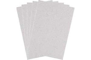 ACONDE 5 Dischi Mica 15 × 12 cm per Forno a Microonde - Parte di Riparazione Universale Piastra Mica