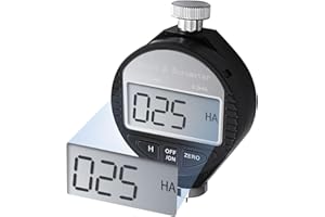 TEKCOPLUS Digitaler 0-100HD Shore D Härte Durometer Maßstab für Gummi, Reifen und Kunststoff (A)