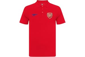 ARSENAL F.C. Arsenal FC Officiel - Polo de Football pour Homme - avec Blason