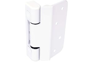 Era Challenger 3D Composite Door Rebate Butt Hinge White