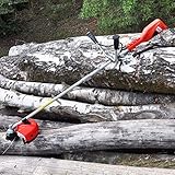 HECHT Elektro-Motorsense 1445 Rasen-Trimmer Freischneider (1400 Watt, inkl. Fadenspule, 3-Zahnmesser und Tragegurt) - 2