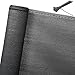 Produktbild WOLTU GZZ1182an05 Zaunblende Tennisblende Schattiernetz Sichtschutz Windschutz Staubschutz Sonnenschutz Gewebe Netz mit Kabelbinder, anthrazit, 1,5x25m