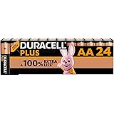 Duracell Plus AA Alkaline Batteries [Pack of 24], 1,5V LR6 MN1500