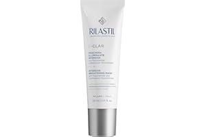 Rilastil D-Clar Maschera Illuminante Viso, Texture morbida e cremosa, Contrasta il colorito spento e irregolare, Confezione da 40 ml
