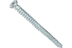 AERZETIX - Juego de 50 tornillos de anclaje directo para hormigón Ø7.5x102mm cabeza fresada cónica - con huella estrella T30 - fijación directa sin tacos - C48385