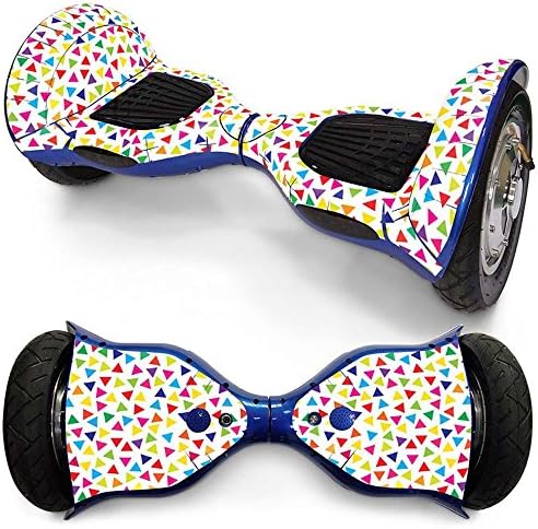 QJONKE Waterproof PVC Balance Scooter Sticker for 10 inches Balancing Skateboard , 10