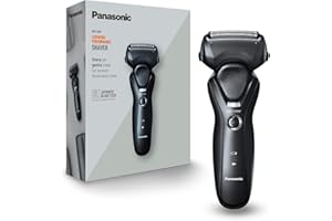 Panasonic ES-RT37 Wet and Dry Rechargeable Electric 3-Blade Shaver for Men (100-240 V)