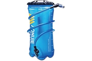 ‎TRIWONDER TRIWONDER Hydration Bladder 1.5L 2L 3L Hydration System BPA Free Lightweight Water Bladder Hydration Bladder with Drinking Tube for Running, Hiking, Cycling