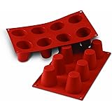 silikomart Silicone Mould Baba, Large, 55 mm, Terracotta