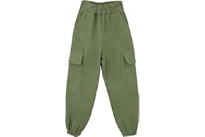 JOPHY & CO. Pantalone Unisex Bambina e Bambino Cargo Streetwear Multitasche (cod. 8800)