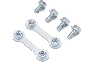 TDZ MOTO 2 Bone Link Blocks And 4 Bolts Fits for Vance and Hines Exhaust Hardware Kit 21989
