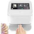 DECOTE Portable 3D Nail Art Printer, Digital Intelligent Touch Screen Mobile Nail Printing Machine, With Wifi Manicure Nail Art Printing Machine