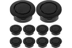 OUNONA 10Pcs Car Bumper Hole Caps Set for Front and Rear Parking Sensor Covers Universal Reversing Radar Hole Protectors for Vehicle Bumper Styling