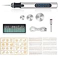 Focenat USB Gravur Werkzeug Set - Kabellos Mit 30 Aufsätzen