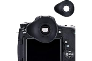 JJC Eyecup Viseur d'oculaire pour Canon EOS 6D 60Da 70D 80D 100D 550D 600D 650D 700D 750D 760D 8000D 1100D 1200D 1300D Rebel T2i T3i T3 T4i T5i T5 T6i T6s T6 Camera As Eb Ef