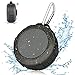 Produktbild Bluetooth Lautsprecher Tragbar Dusche Lautsprecher,Hcman Wasserdicht Outdoor Speaker mit Eingebautem Mikrofon für iPhone, iPad, Samsung, Nexus, Android Geräte (Grau)