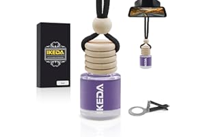IKEDA CANDLE Ikeda Autoduft,Duftbaum Auto Innenraum,HäNgender Auto-Lufterfrischer,Geschenke FüR Frauen MäNner,HäNgender Lufterfrischer FüR Auto & Zuhause (10 ml / 1 Stück, Abenddämmerung)