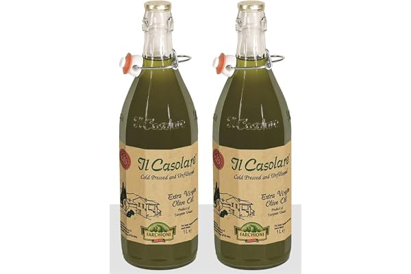 Olivolja Il Casolare extra vergine 2 x 1 lit. naturlig grumlig