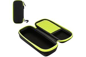 GENERIC Hard Travel Case for Philips Electric Shavers, Razor Cases, Portable Shockproof and Pressure-Resistant Men's Trimmer Barber Bag with Multi-Compartment Waterproof Durable Shaver Storage