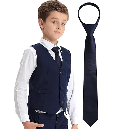 Papillon In Legno Per Ragazzi - Blu Nero, Misura Regolabile Per Matrimoni E Feste - Foto 7