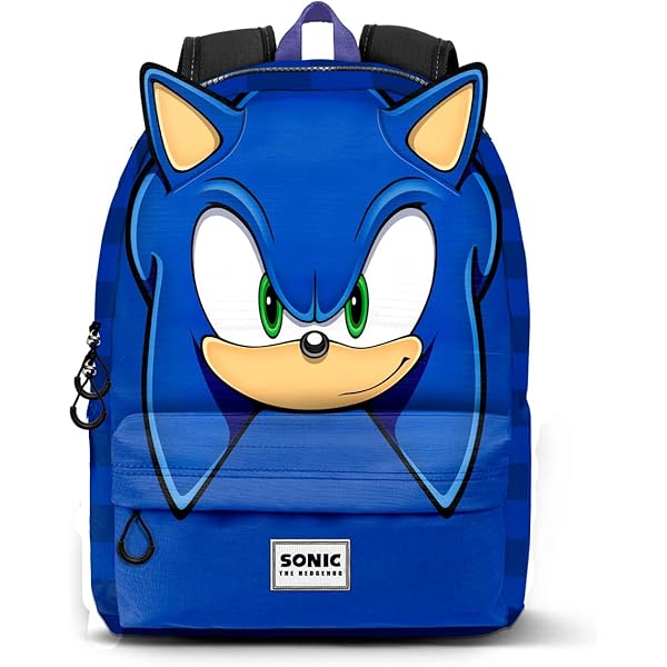 Safta Sonic - Trousse Triple Pour Enfants, Idéale Pour L'école
