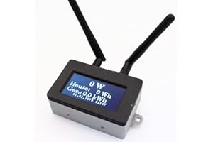 DIAMEX DX - DTU-MAX für Hoymiles HM-Serie Wechelrichter im 3D Gehäuse mit 2 Antennen, 2,42" OLED Display mit OpenDTU