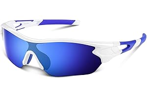 BEACOOL Mens Sunglasses Polarized Sports Sunglasses for Men Women Youth Cycling Running Driving Fishing Golf Motorcycle Baseball TAC Glasses