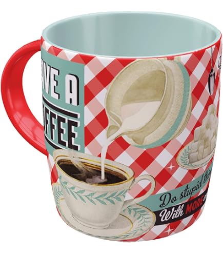 Tazza Caffè Route 66 Nostalgic-Art - Design Vintage Per Appassionati Moto