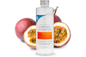 M MAMA MANUELA Fragancia para Lámpara Catalítica Aroma Caribbean Passion (200ml)- Elimina Malos olores e impurezas, perfuma y Limpia. Compatible con Todas Las lámparas catalíticas.