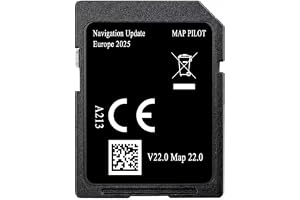 GPS-navigering SD-kort Europa 2025 v22 - A2139069510 kompatibel med MERCEDES GARMIN MAP PILOT - STAR2