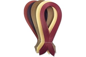 ‎CRAFTREAT CrafTreat Braune Quilling-Papierstreifen für Bastelarbeiten – 500 Quilling-Streifen 3 mm – Papier-Quilling zum Dekorieren von Karten, Geschenktüten, Bilderrahmen und Scrapbooking