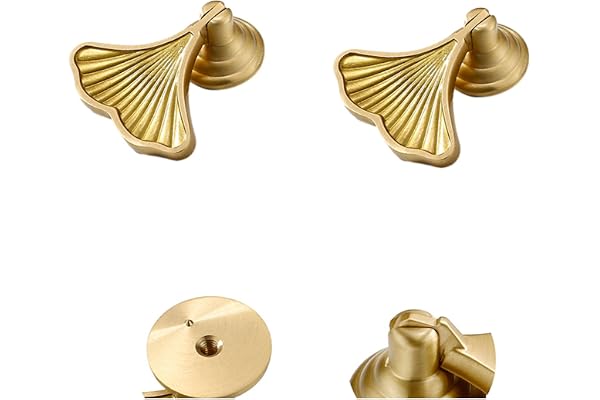 Skåphandtag 2St Pure Copper Lådknoppar Och Handtag Mässing Knopp Garderob Skåp Dörrhandtag Guld Dörrknopp Er7 Dragring Längd 53mm