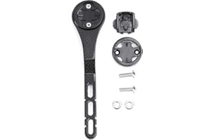GERMERSE Supporto per Manubrio, Gub692 Supporto per Prolunga per Manubrio per Computer GPS per Bici in Fibra di Carbonio per Garmins Bryton