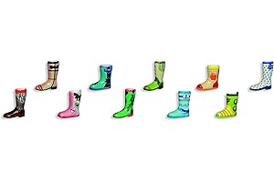 Alcara FaisTonGateau - fèves thème ça me Botte - Fèves de Collection pour Galette de Rois Epiphanie - 10 fèves Multicolores